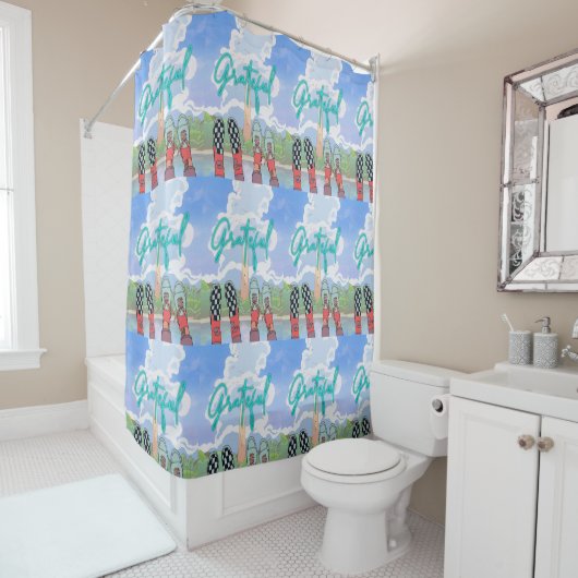 erkentelijk douchegordijn (In situ)