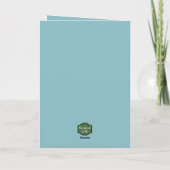 Erkentelijkheid Vos Ouder Kind Knuffel Maan Bos Li Kaart (Achterkant)