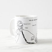 Erlang: De koffie-Mok Koffiemok (Voorkant links)