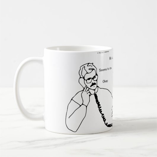 Erlang: De koffie-Mok Koffiemok (Links)