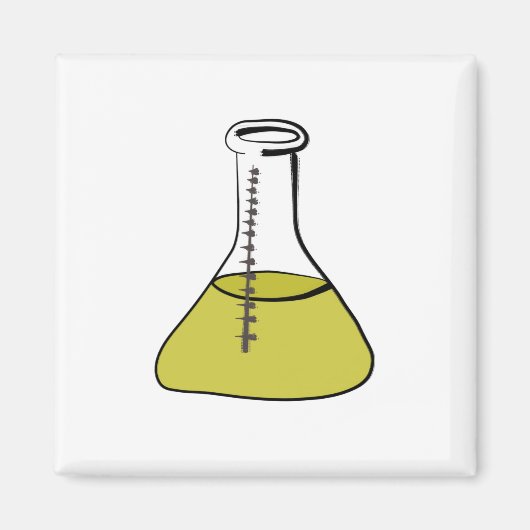 Erlenmeyer Magneet (Voorkant)
