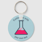 Erlenmeyer Sleutelhanger (Voorkant)