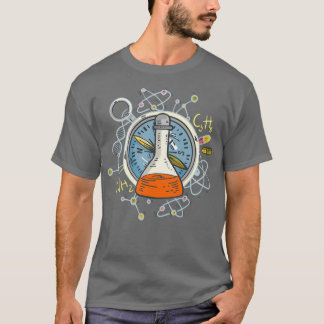 Erlenmeyer Test Tube Chemistry Science T-shirt