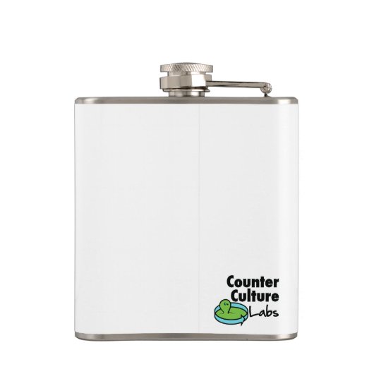 Erlenmeyer van Counter Culture Labs Heupfles (Achterkant)