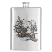 Erlenmeyer voor het jagen van geiten op gebergte flacon (Voorkant)