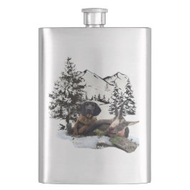 Erlenmeyer voor het jagen van geiten op gebergte flacon