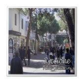 ERM018 Riccione, Viale Ceccarini, Italië, Tegeltje (Voorkant)