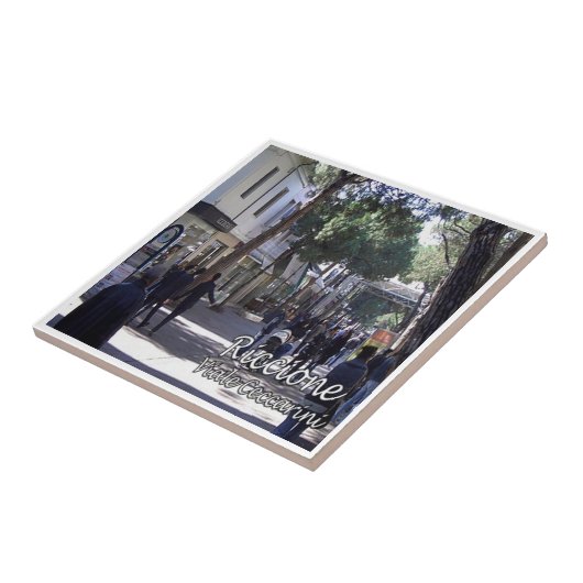 ERM018 Riccione, Viale Ceccarini, Italië, Tegeltje (Zijkant)