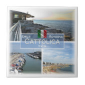 ERM035 CATTOLICA, Emilia Romagna, Italië, Tegeltje (Voorkant)