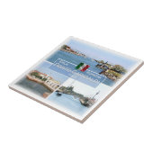 ERM040 PORTO GARIBALDI, Italië, Tegeltje (Zijkant)