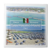 ERM042 SAN MAURO MARE, Italië, Tegeltje (Voorkant)