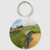 Erm The Crocs heeft mijn Golf Ball, Key Ring Sleutelhanger (Achterkant)
