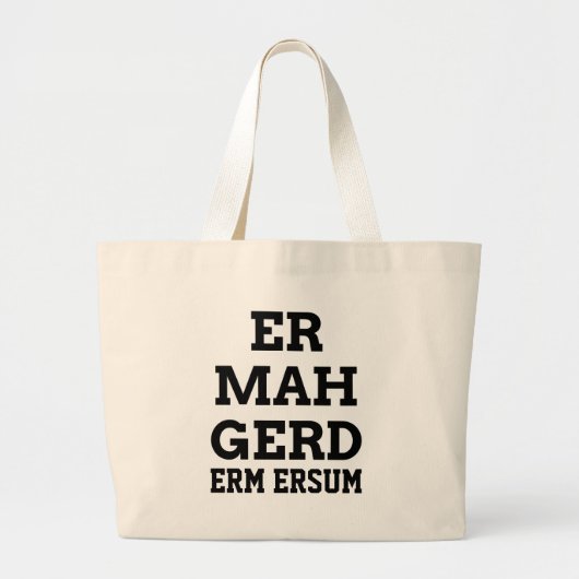 Ermahgerd Canvas tas (Voorkant)