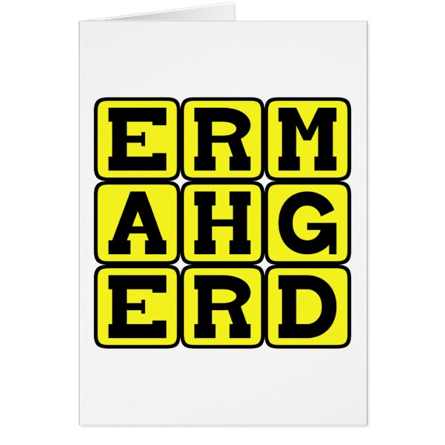Ermahgerd, Internet Meme (Voorkant)
