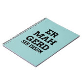 Ermahgerd-laptop Notitieboek (Linkerzijde)