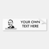 ERMAHGERD OBAMA -.png Bumpersticker (Voorkant)