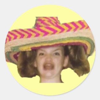 ERMAHGERD SERMBRERRER SMALL (20 CT) RONDE STICKER