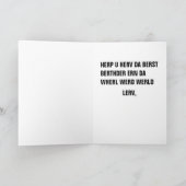 Ermahgerd Verjaardag Berthder Kaart (Binnen)