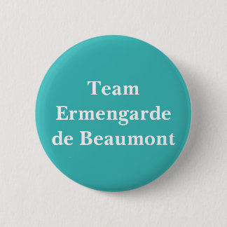 Ermengarde de Beaumont, koningin van Schotland Ronde Button 5,7 Cm