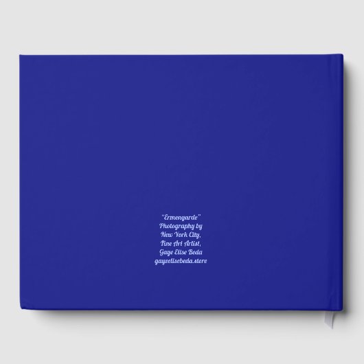 Ermengarde Gastenboek (Achterkant)