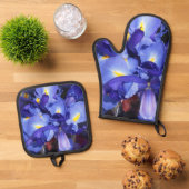 Ermengarde Ovenwant & Pannenlap Set (Top down)