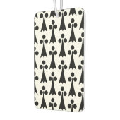 Ermine Pattern, Middeleeuws Patroon, Zwart op Wit Luchtverfrisser (Links)