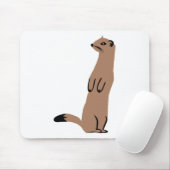 Ermine - Stoat - Weasel Muismat (Met muis)
