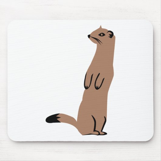 Ermine - Stoat - Weasel Muismat (Voorkant)