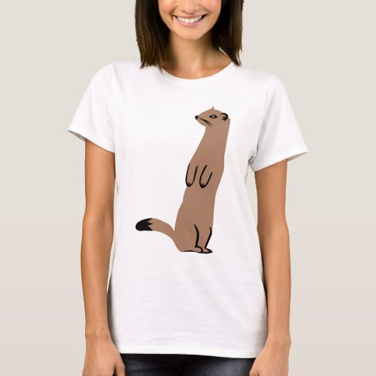 Ermine - Stoat - Weasel T-shirt (Voorkant)