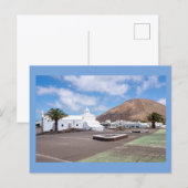 Ermita de los Dolores Church, Lanzarote Briefkaart (Voorkant / Achterkant)