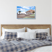 Ermita de los Dolores Church, Lanzarote Canvas Afdruk (Insitu (Slaapkamer))