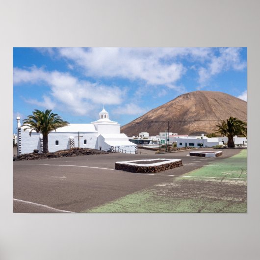 Ermita de los Dolores Church, Lanzarote Poster (Voorkant)