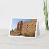 Ermita de Santa Bárbara Facade, Valencia, Spanje Kaart (Voorkant)