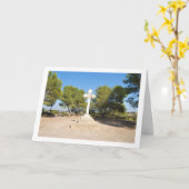 Ermita de Santa Bárbara, Lliria, Valencia, Spanje Kaart (Gele Bloem)