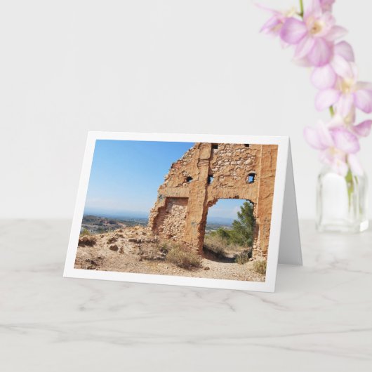 Ermita de Santa Bárbara, Valencia, Spanje Kaart (Orchidee)