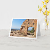 Ermita de Santa Bárbara, Valencia, Spanje Kaart (Gele Bloem)