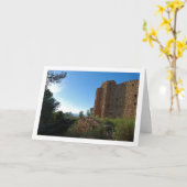 Ermita de Santa Bárbara, Valencia, Spanje Kaart (Gele Bloem)