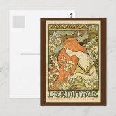 Ermitage Art nouveau magazine Briefkaart (Voorkant / Achterkant)