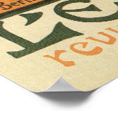 Ermitage Art nouveau magazine Poster (Hoek)