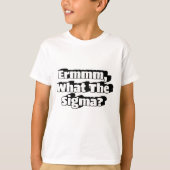 Ermm, wat is het signaal? Jongens Tee Shirt. T-shirt (Voorkant)