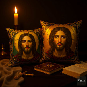Ermord Sacraal Icoon - Jezus Kussen