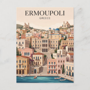Ermoupoli Griekenland Briefkaart