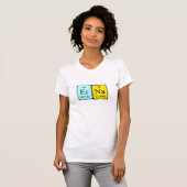 Erna periodiek shirt van de lijstnaam (Voorkant volledig)