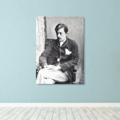 Ernest Dowson Canvas Afdruk (Insitu (Houten vloer))