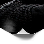 Ernest Hemingway, een klassiek portret Perfect Poster (Hoek)