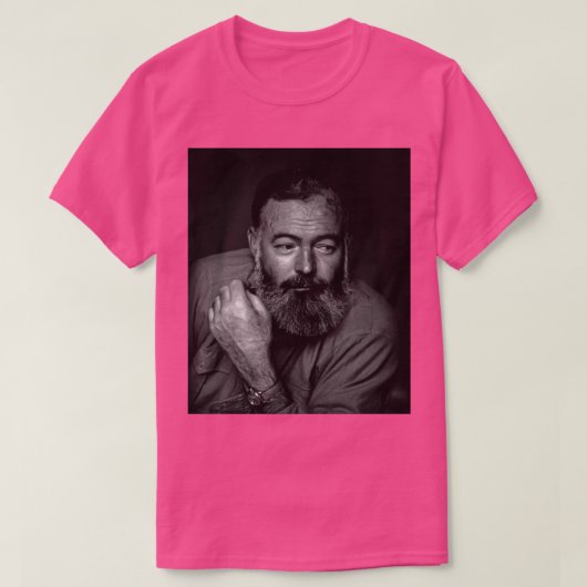 Ernest Hemingway T-shirt (Design voorkant)