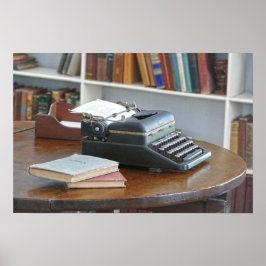 Ernest Hemingways schrijfmachine, Key West Poster