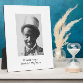 Ernest Hogan Fotoplaat (Zijkant)