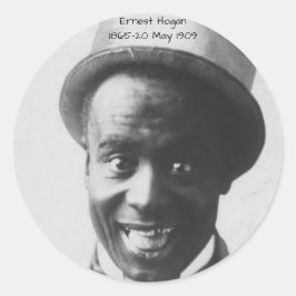 Ernest Hogan Ronde Sticker