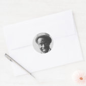 Ernest Hogan Ronde Sticker (Envelop)